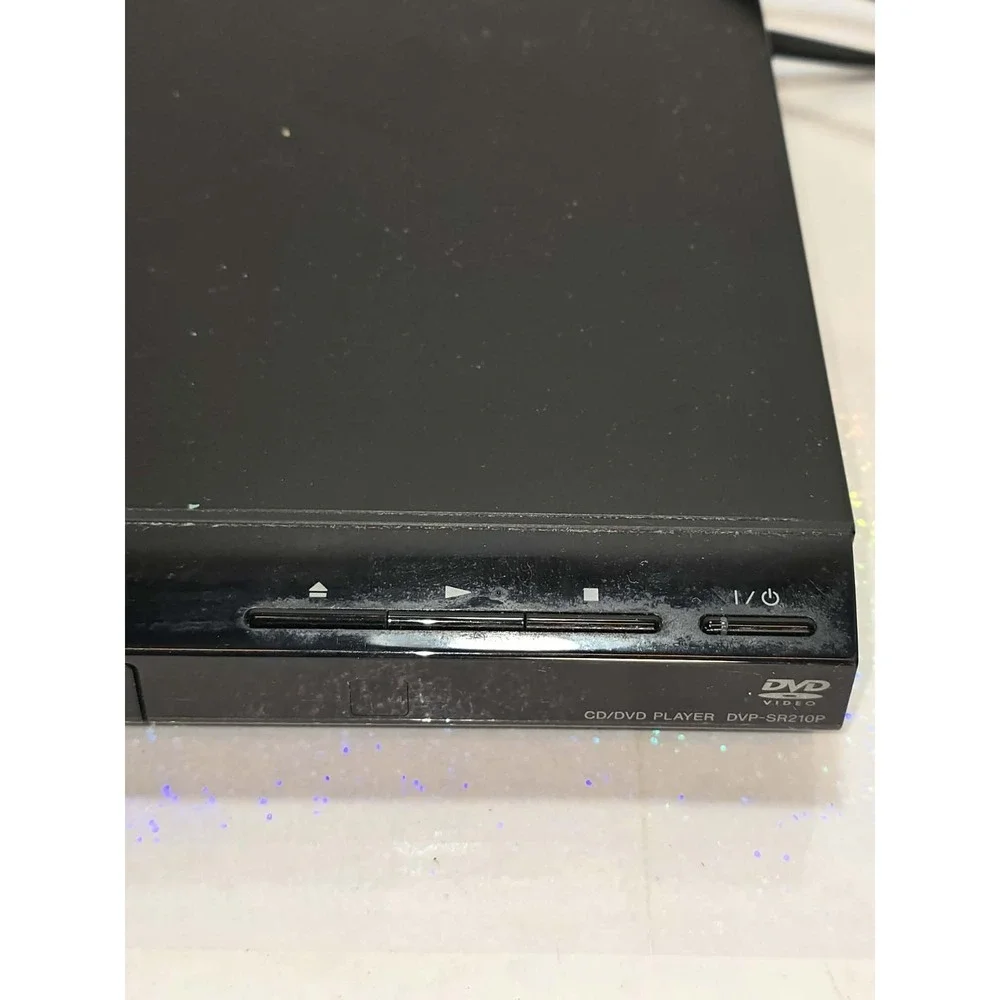 Sony DVP-SR210P CD/DVD Player w/‎ Remote Dolby Digital Tested GUC 📀🎬